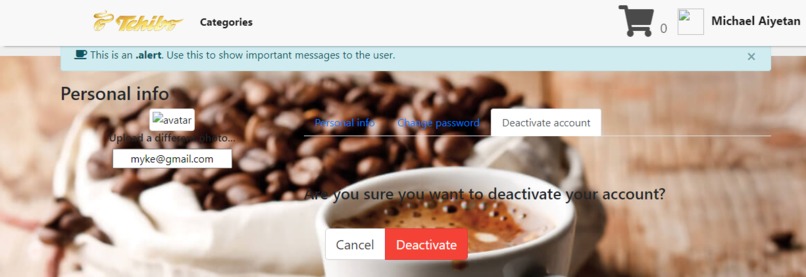 Tchibo Online Coffee Shop – screenshot 6