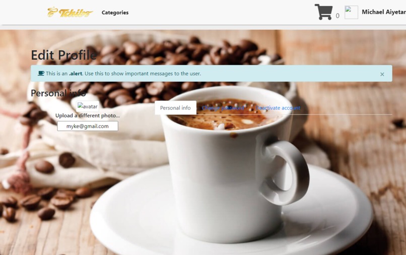 Tchibo Online Coffee Shop – screenshot 7