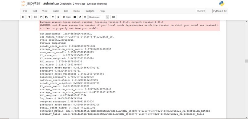 Loan Default Prediction – screenshot 9