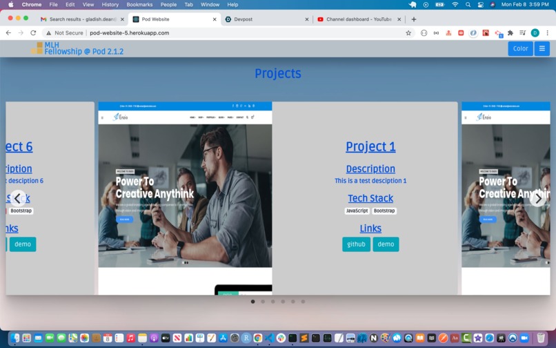 Open-Sourced Olaf's House - Pod Website edit – screenshot 1