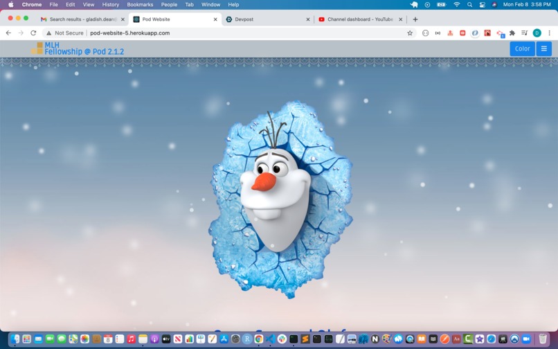 Open-Sourced Olaf's House - Pod Website edit – screenshot 3