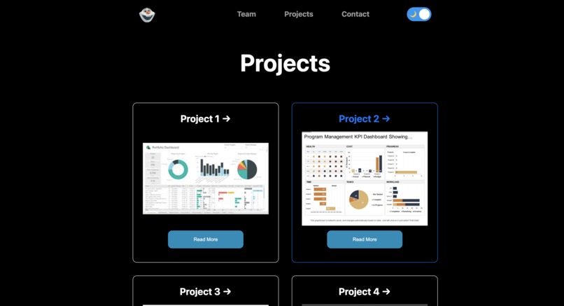 Open-Source Olaf Portfolio Site – screenshot 3