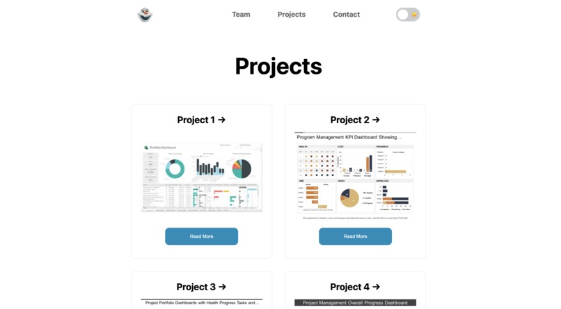 Open-Source Olaf Portfolio Site – screenshot 4