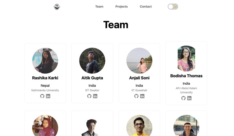 Open-Source Olaf Portfolio Site – screenshot 7