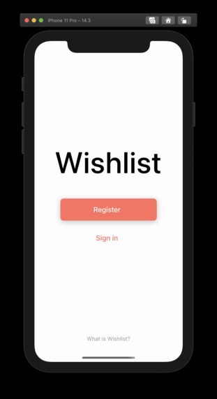 Wishlist – screenshot 1