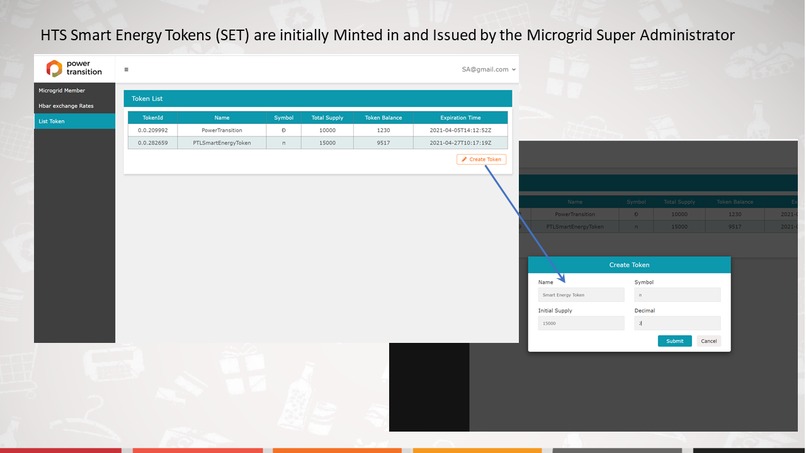 Smart Energy Tokens – screenshot 2