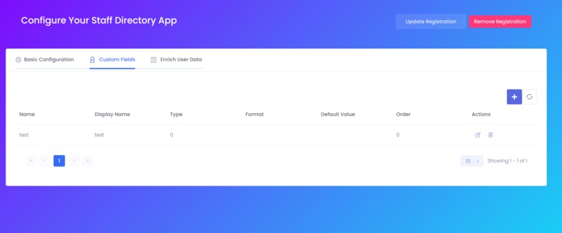StaffDirectory – screenshot 1