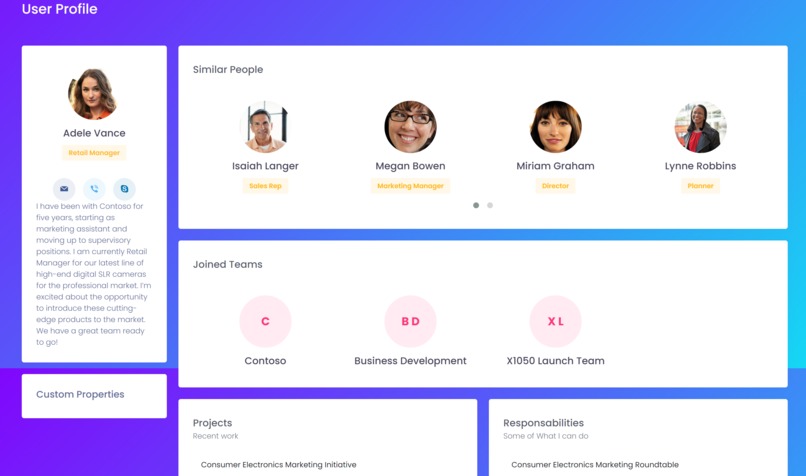 StaffDirectory – screenshot 2