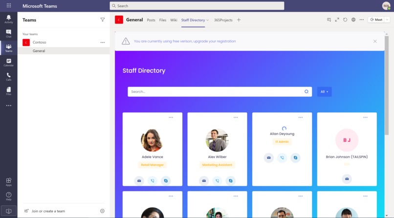 StaffDirectory – screenshot 4