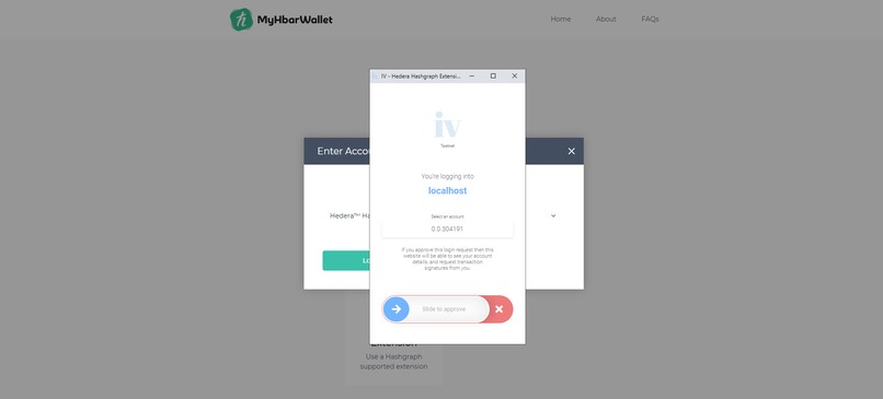IV - Hedera Hashgraph Extension – screenshot 3