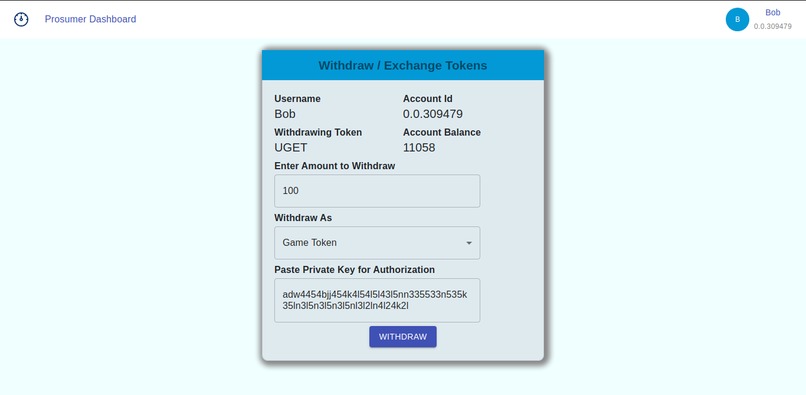 IOT Integrated P2P Energy Trading & Token Interchangeability – screenshot 4