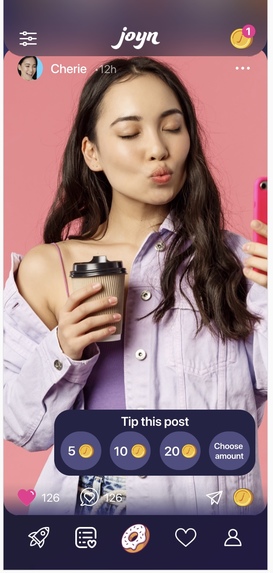 Joyn: Social Media for Web 3.0 – screenshot 2