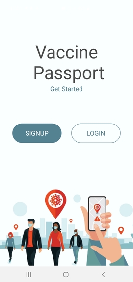 Vaccine Passport – screenshot 1