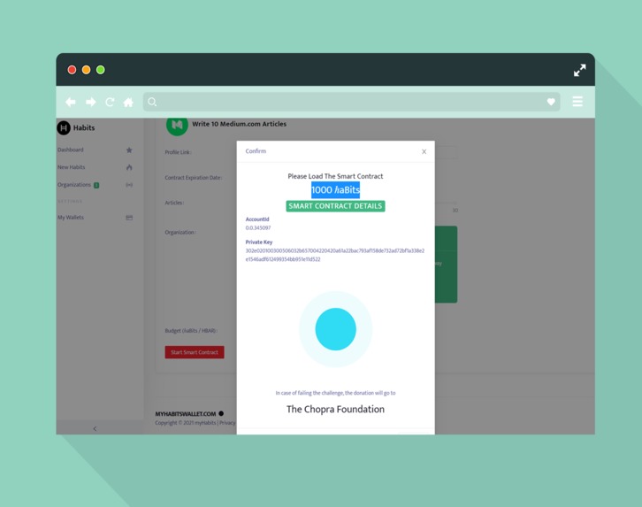 MyHabitsWallet – screenshot 5
