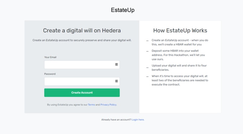 EstateUp – screenshot 2