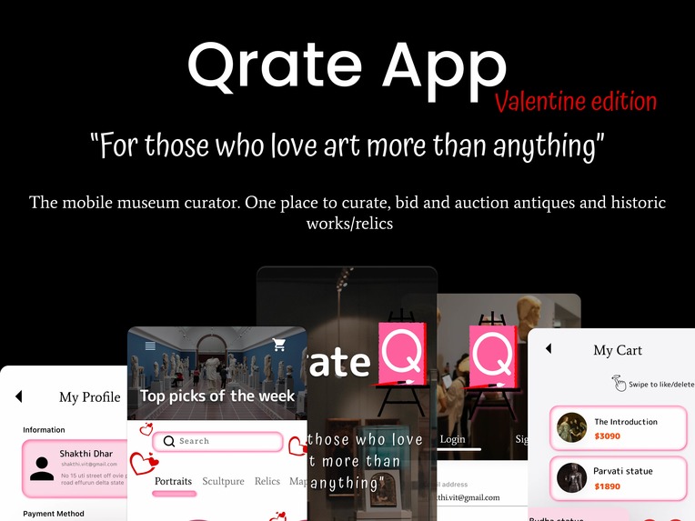 Qrate Valentine edition – screenshot 1