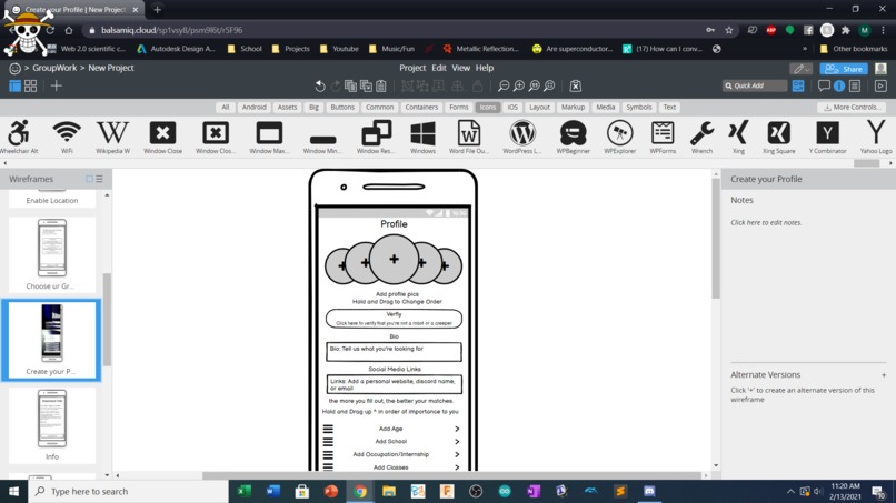 GroupWork – screenshot 1