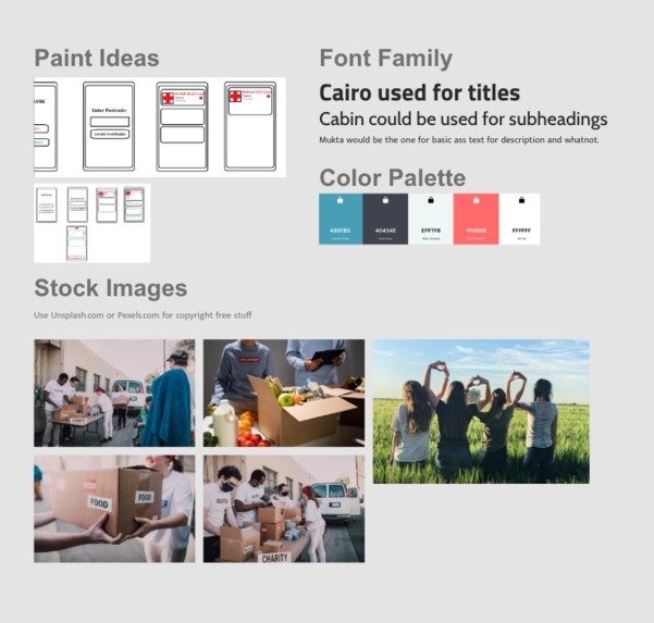FoodBank – screenshot 1