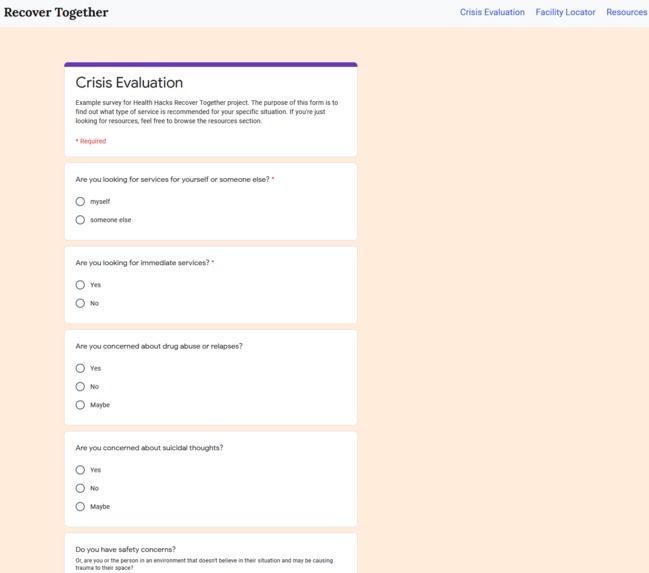 Recover Together – screenshot 3
