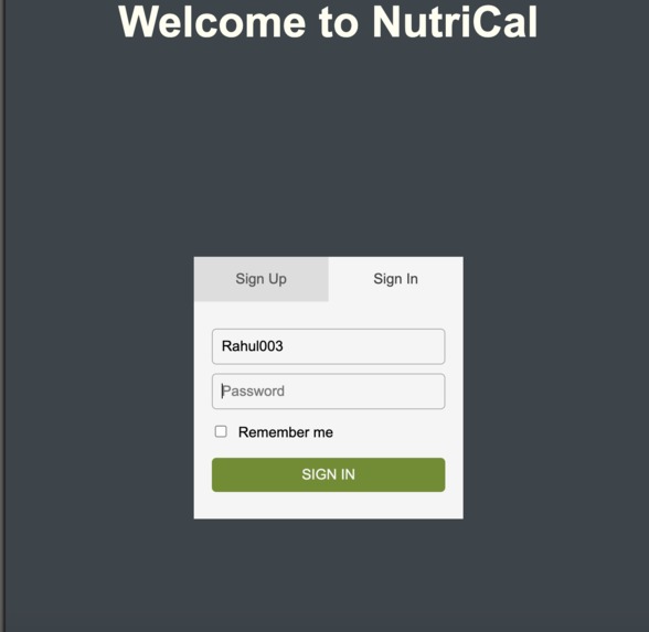 NutriCal – screenshot 2