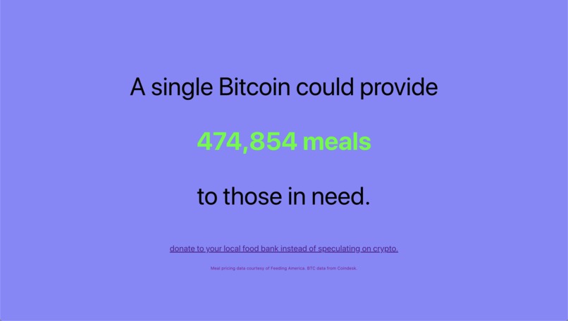 BTC Food Calculator – screenshot 1