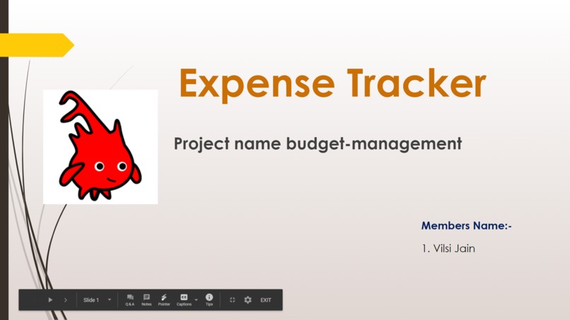 Expense Tracker – screenshot 1