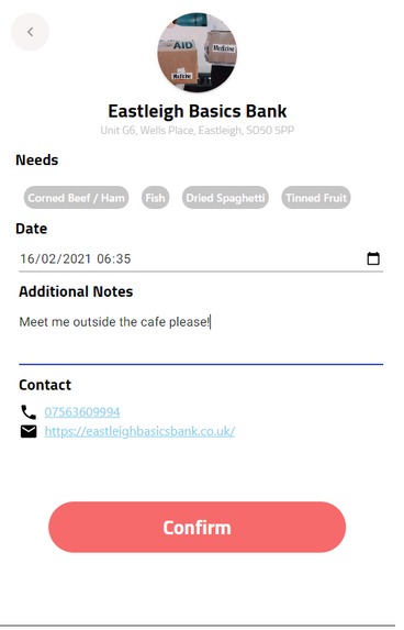 FoodBank – screenshot 6