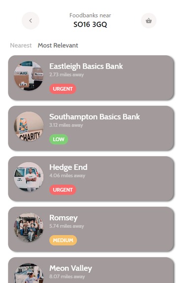 FoodBank – screenshot 5
