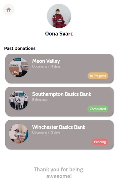 FoodBank – screenshot 9