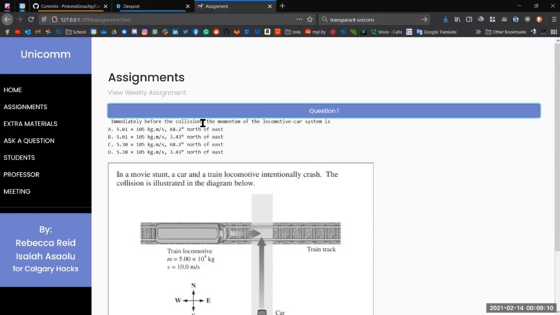 Unicomm – screenshot 2
