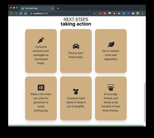 Foodprint – screenshot 2