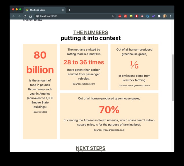 Foodprint – screenshot 3