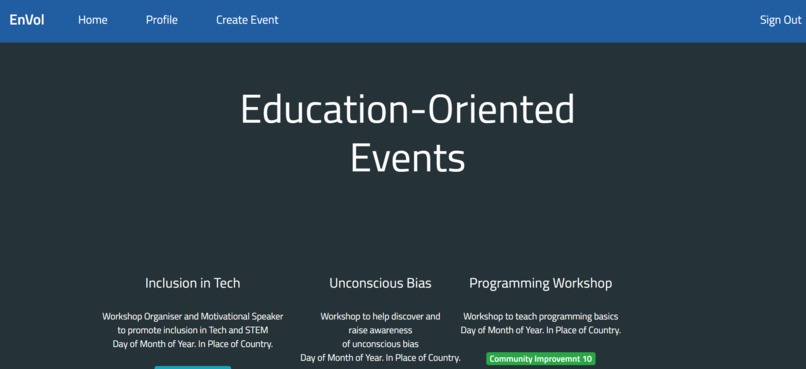 EnVol - Encourage Volunteering – screenshot 5