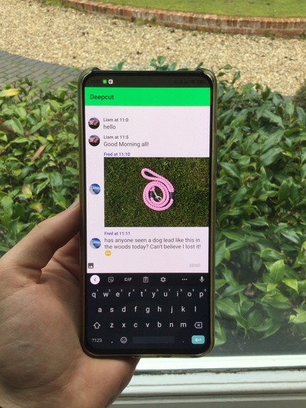 GeoChat – screenshot 3