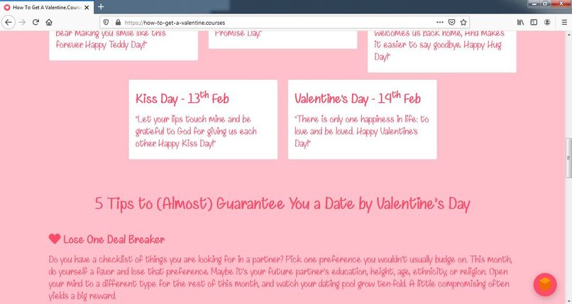 Get a valentine! – screenshot 3