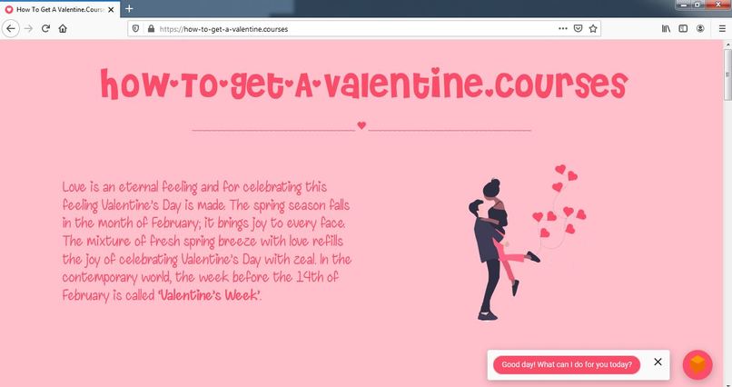 Get a valentine! – screenshot 1