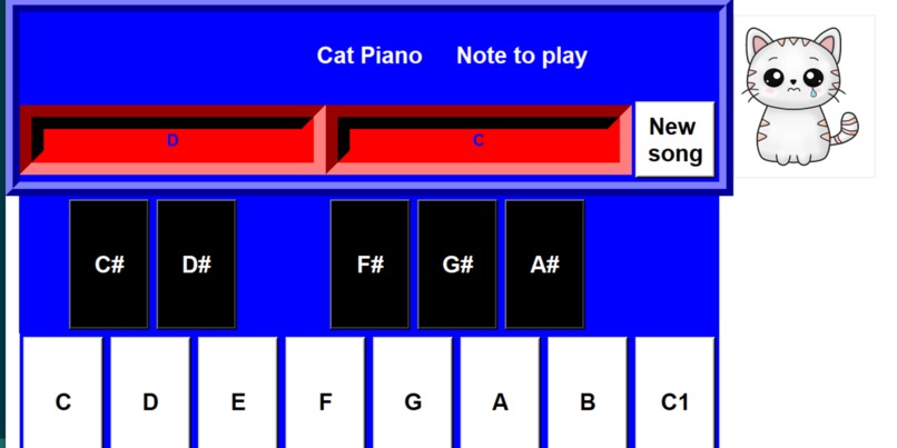 Piano Cat – screenshot 2