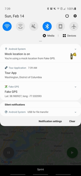 Tour App – screenshot 1