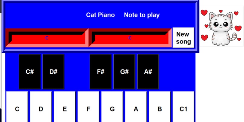 Piano Cat – screenshot 1