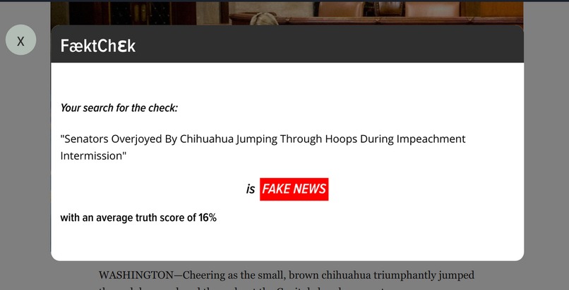 FæktChɛk – screenshot 2