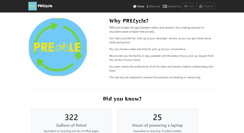 PRECycle – screenshot 2