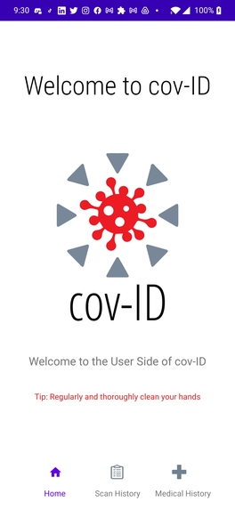 cov-ID – screenshot 3