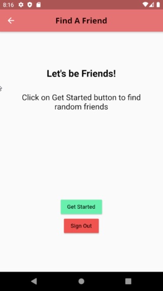 Find-A-Friend – screenshot 3