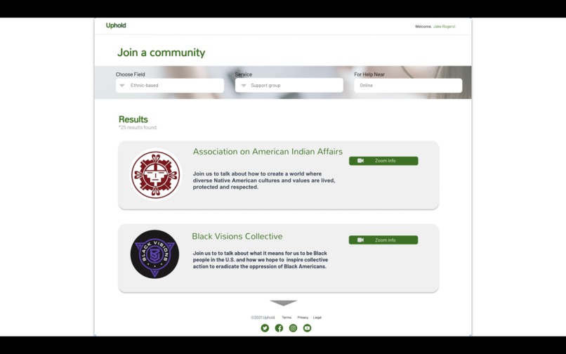 UPHOLD – screenshot 6