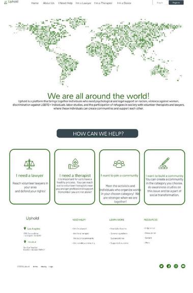 UPHOLD – screenshot 1