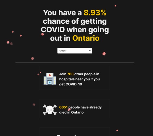 COVID-LESS – screenshot 1