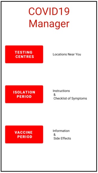 Covid-19 Manager – screenshot 4