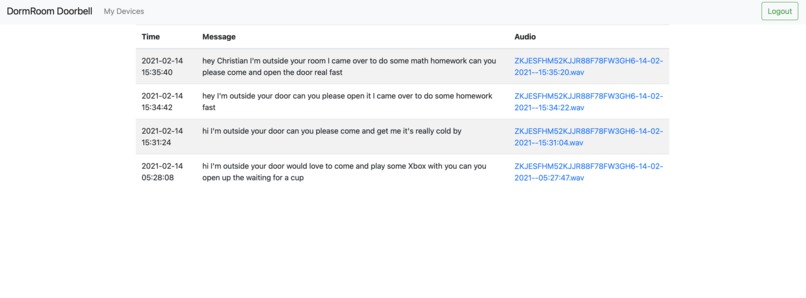 DormRoom Doorbell – screenshot 4