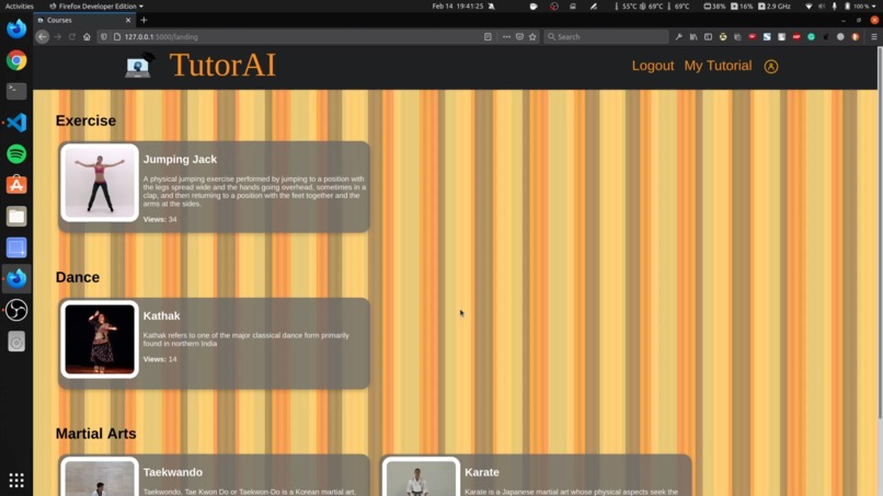 TutorAI – screenshot 2