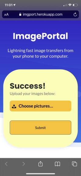 imagePortal – screenshot 2